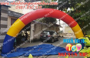 Cổng Hơi Tự Đứng - Cổng chào ép hơi CH-001 